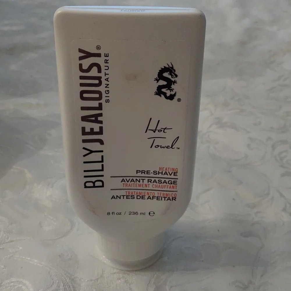 Bill Jealousy Hot Towel 8oz Bottle